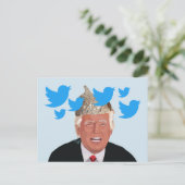 Tin Foil Trump Briefkaart (Staand voorkant)