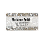 Tin Folie Etiket (Voorkant)