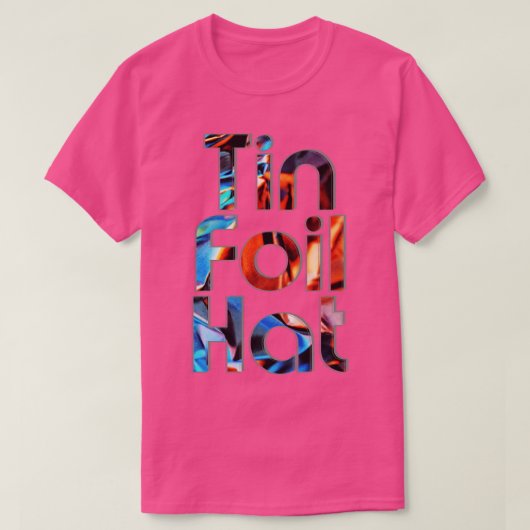 Tin Folie Pet T-shirt (Design voorkant)