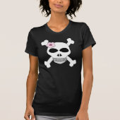 Tin Grin Skull en Crossbones T-shirt (Voorkant)