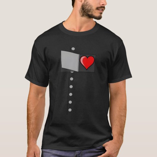 Tin He Halloween Wizard of Oz Tin T-shirt (Voorkant)