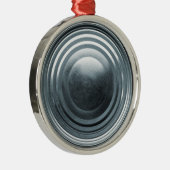 Tin Kan deksel Metalen Ornament (Rechts)