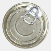 Tin Kan deksel Ronde Sticker (Voorkant)