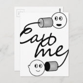 Tin kan me bellen briefkaart (Voorkant / Achterkant)