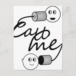 Tin kan me bellen briefkaart