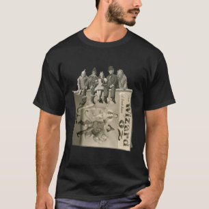 Tin laffe leeuw vogelverschrikker Toto Dorothy Wiz T-shirt