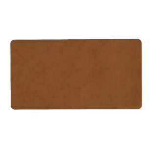  tin leder bruin perkamentpapier blanco etiket