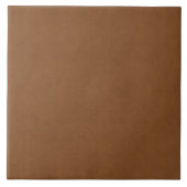  tin leder bruin perkamentpapier blanco tegeltje (Voorkant)