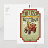 Tin Lizzy Bathtub Gin Briefkaart (Voorkant / Achterkant)