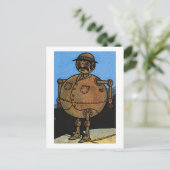 Tin-Man Briefkaart (Staand voorkant)