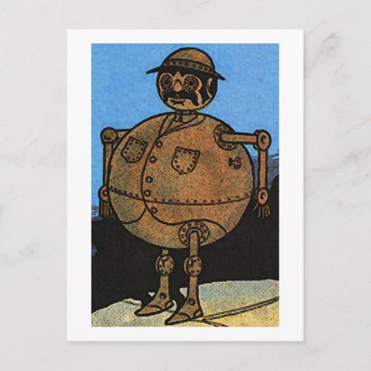 Tin-Man Briefkaart (Voorkant)