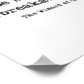 Tin-Man en onbreekbaar hart Poster (Hoek)