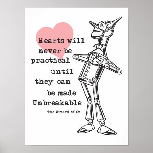 Tin-Man en onbreekbaar hart Poster (Voorkant)