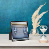 Tin-Man en Tin-vrouw Fotoplaat (Insitu)