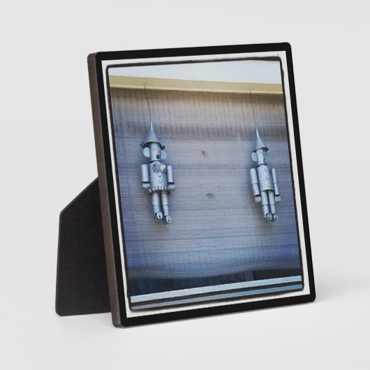 Tin-Man en Tin-vrouw Fotoplaat (Voorkant)