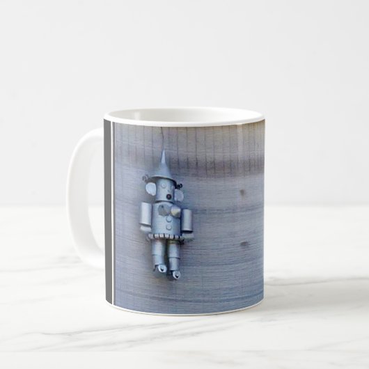 Tin-Man en Tin-vrouw Koffiemok (Voorkant links)