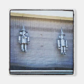 Tin-Man en Tin-vrouw Magneet (Voorkant)