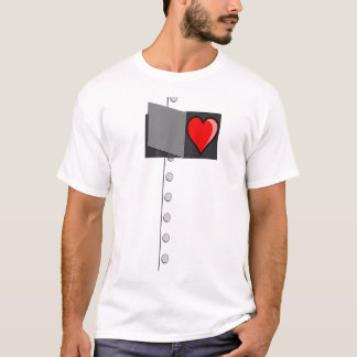 Tin Man Heart TShirtOZ Tinman Halloween Costume T-shirt