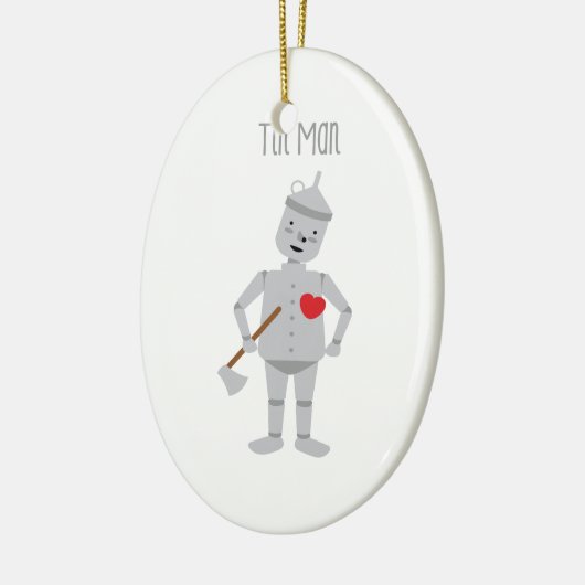 Tin-Man Keramisch Ornament (Links)