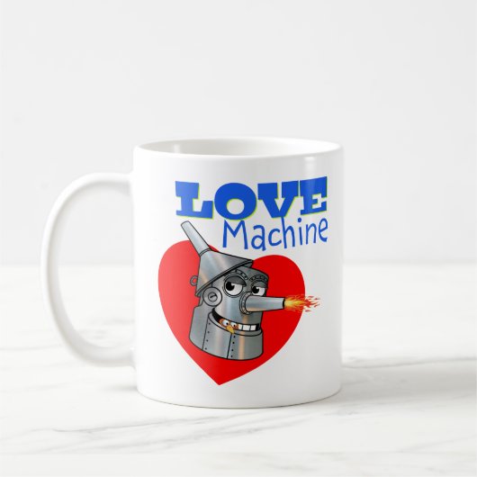 Tin Man Love Machine van TinMania! Koffiemok (Links)