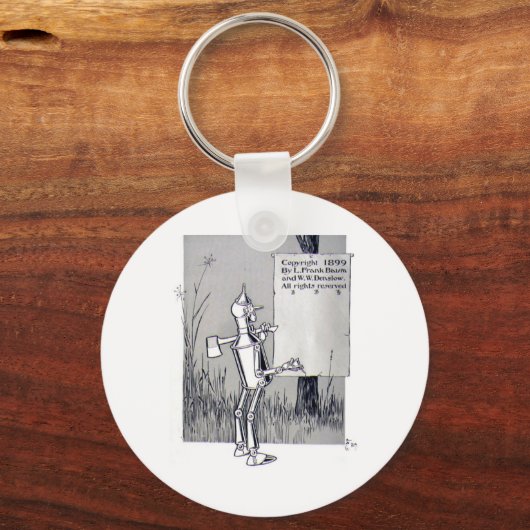 Tin-Man Sleutelhanger (Voorkant)