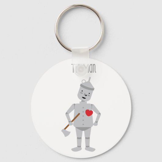Tin Man Sleutelhanger (Voorkant)