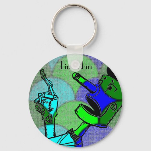 Tin Man Sleutelhanger (Voorkant)
