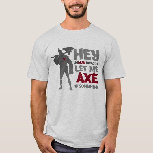 Tin-Man vs. Zombies T-shirt (Voorkant)