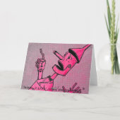 Tin Man Wenskaart Kaart (Achterkant)