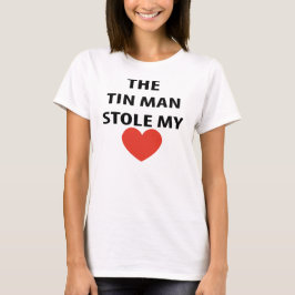 Tin Man Wizard van Oz Romantic T-shirt