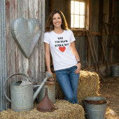 Tin Man Wizard van Oz Romantic T-shirt