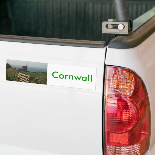 Tin mine Cornwall Bumpersticker (Op Truck)