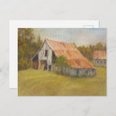 Tin Roof Barn Briefkaart (Voorkant / Achterkant)