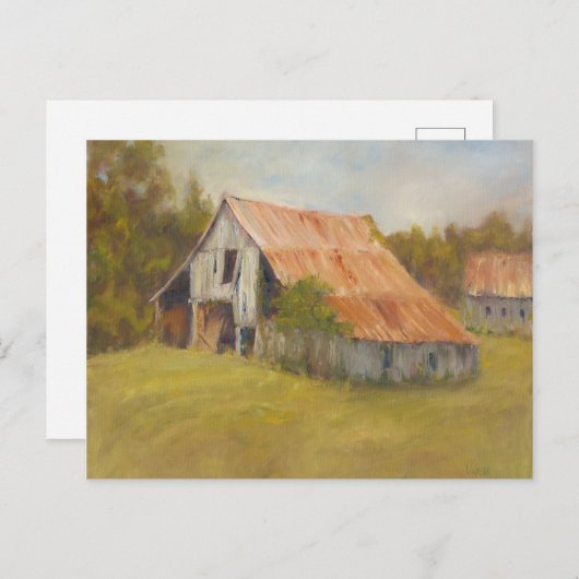 Tin Roof Barn Briefkaart (Voorkant / Achterkant)