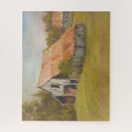 Tin Roof Barn Legpuzzel (Verticaal)