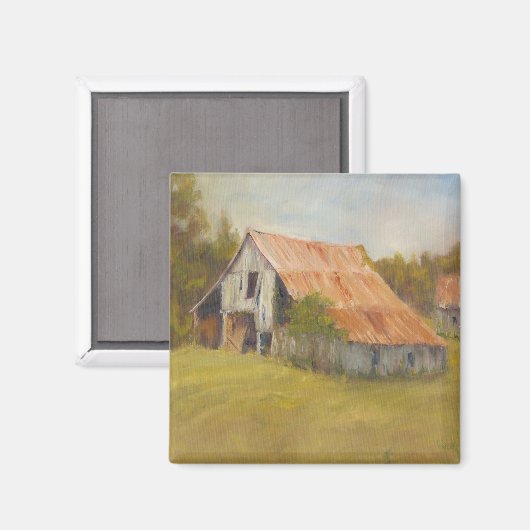 Tin Roof Barn Magneet (Voorkant / Achterkant)