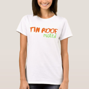Tin Roof Rusted 80s Music Lovers Pop Rock T-shirt