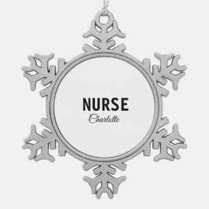  TIN SNEEUWVLOK ORNAMENT