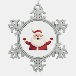  TIN SNEEUWVLOK ORNAMENT
