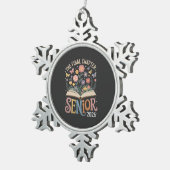   TIN SNEEUWVLOK ORNAMENT (Rechts)