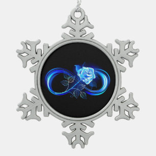 TIN SNEEUWVLOK ORNAMENT