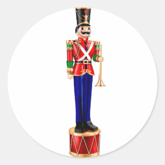 Tin Soldier. Ronde Sticker