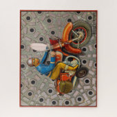  TIN SPEELGOED MOTORFIETS TIPPCO LEGPUZZEL (Verticaal)