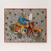  TIN SPEELGOED MOTORFIETS TIPPCO LEGPUZZEL (Horizontaal)