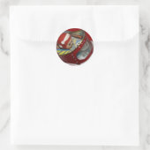 Tin Speelgoed Space / Raketschip Stickers (Tas)