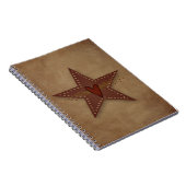 Tin Star-Notitieboek Notitieboek (Rechterzijde)