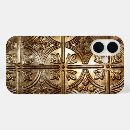 Tin Tile Case-Mate iPhone Case (Achterkant (horizontaal))