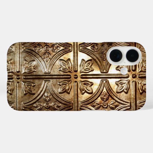 Tin Tile Case-Mate iPhone Case (Achterkant (horizontaal))