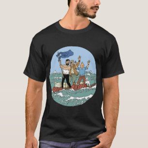 Tin-Tin Zee Adventure met Captain Haddock T-shirt