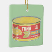 Tin tonijn Ingeblikte vis retro Keramisch Ornament (Rechts)